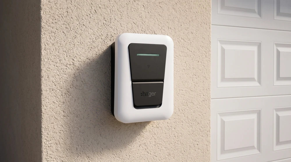 Un électricien installe un nouvel interrupteur d'éclairage