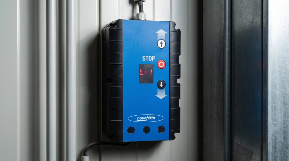 Électricien en équipement de protection individuelle travaillant sur un tableau électrique résidentiel